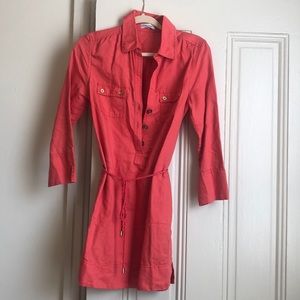 Calvin Klein peach dress!